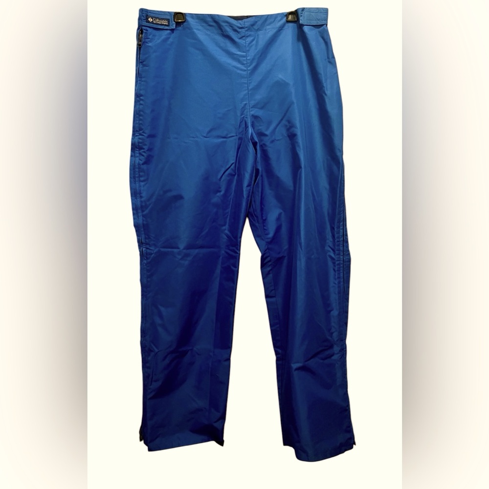 Columbia Snow Pants Reversible Ski, Full Side Zip, Blue, UNISEX, Sz Large Men’s